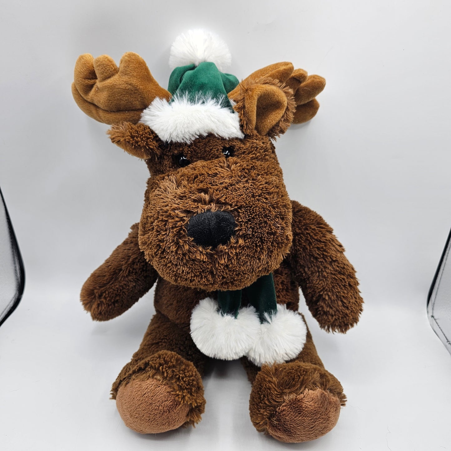 Plush Christmas Moose by Gallene