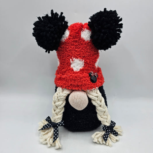 Minnie Mouse Gnome Beanbag Doorstop or Bookend