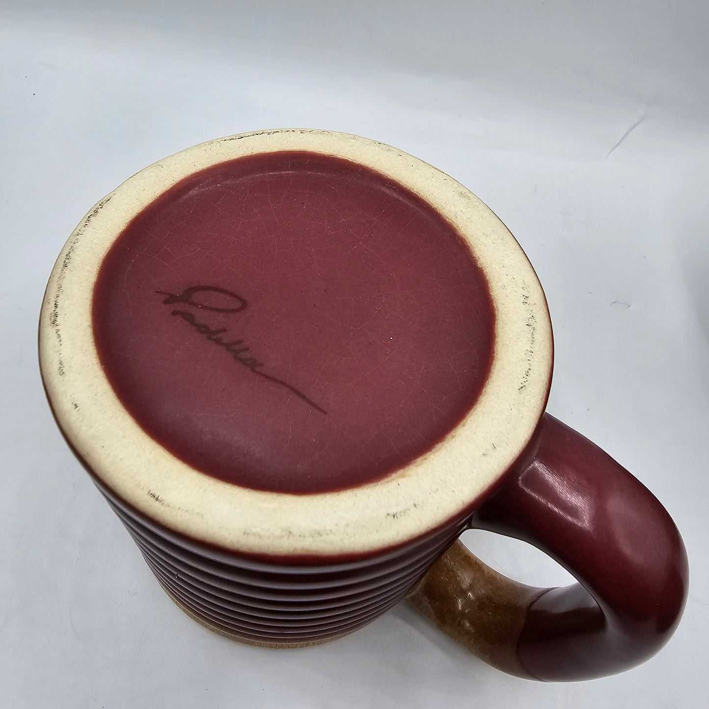 Rodolfo Padilla Artisan Pottery Stoneware Mugs - Set of 4 - Signed