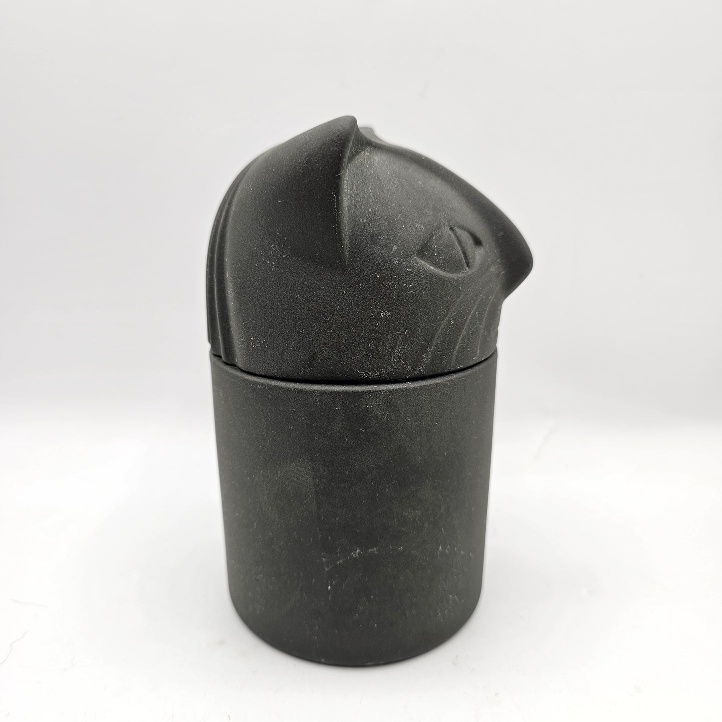 Giorgio Sant Angelo Fragrances Black Ceramic Cat Canister Aromatherapy / Trinkets