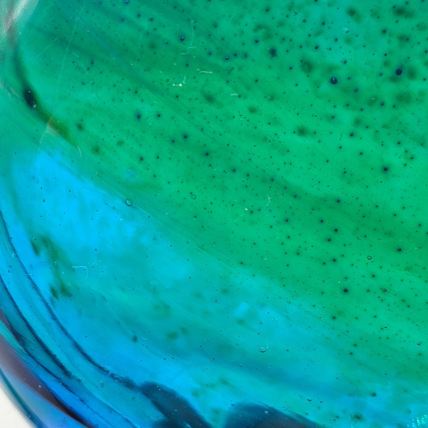 Vintage Mdina of Malta Art Glass Vase - Michael Mdina 1970's Medina
