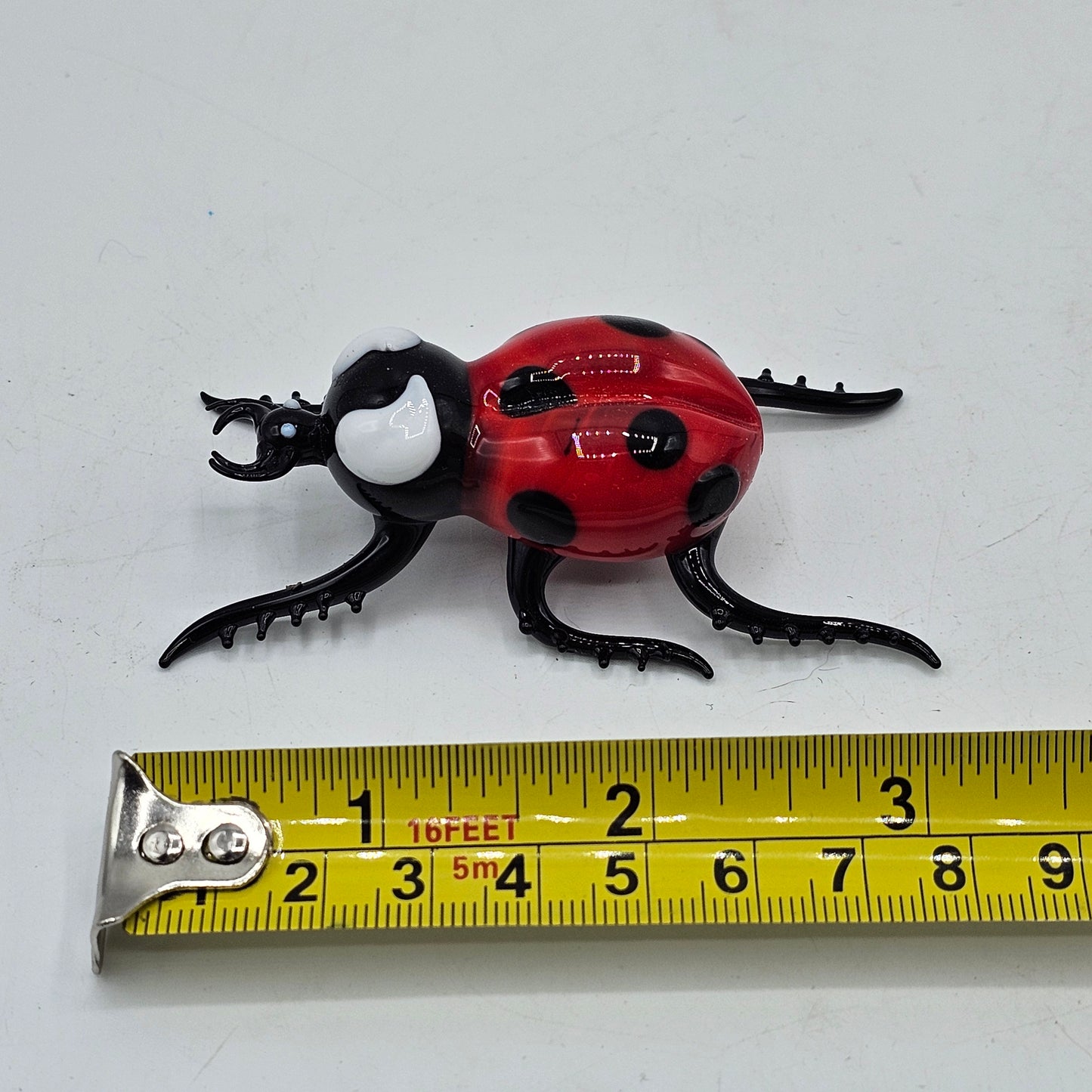 Artisan Glass Ladybug Figurine #1
