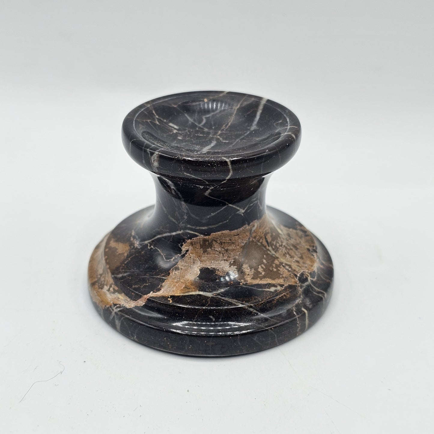 Marble Stone Pedestal Stand or Riser (for Candle or Paperweight, etc)