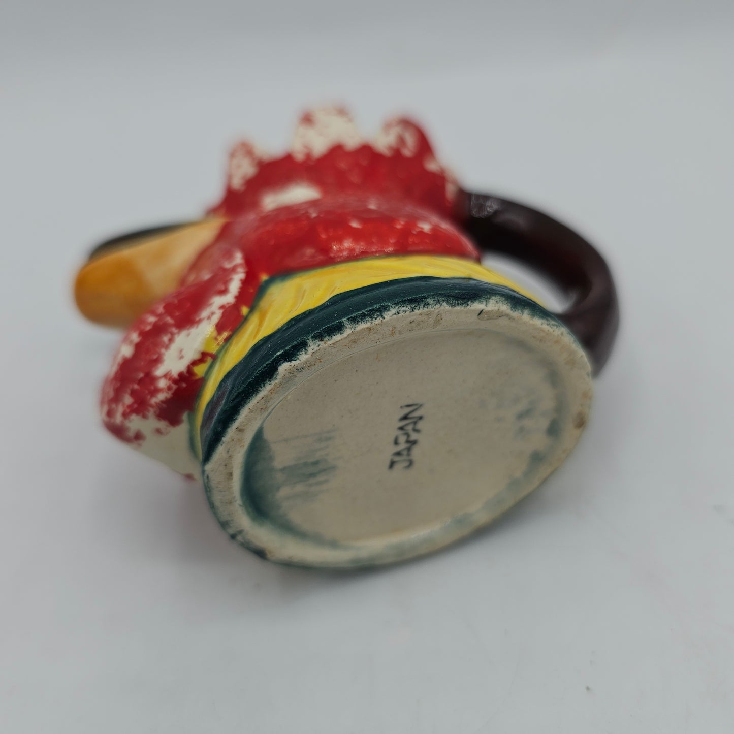 Mini Rooster Creamer Cold Painted-Made In Japan