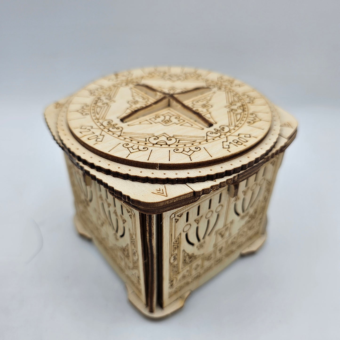 Secret Lock Wooden Puzzle Box
