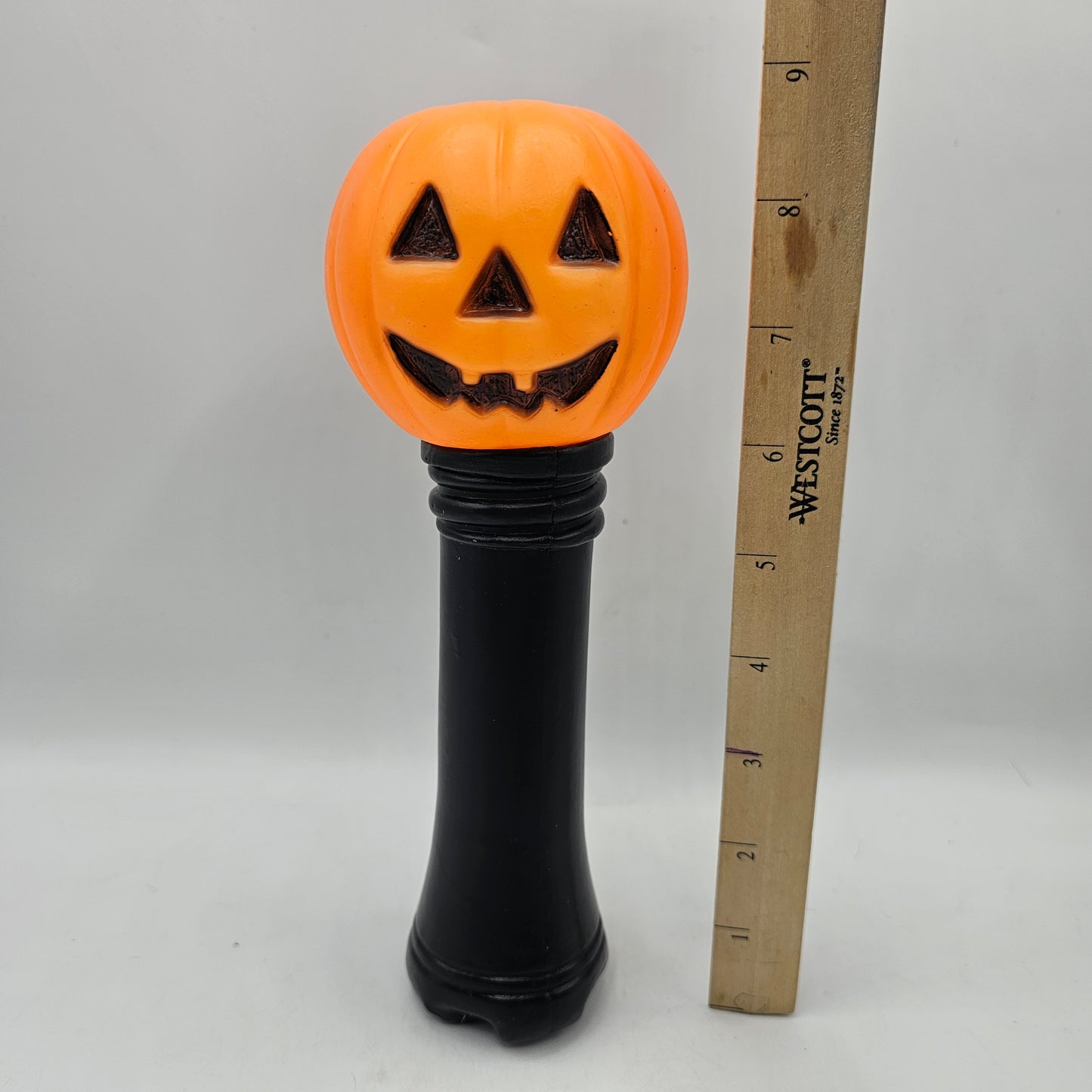 Vintage Plastic Pumpkin Wand