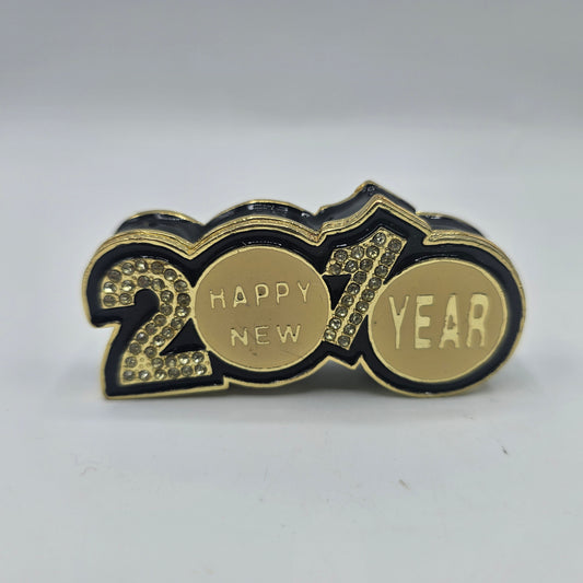 Happy New Year 2010 Hinged Trinket Box