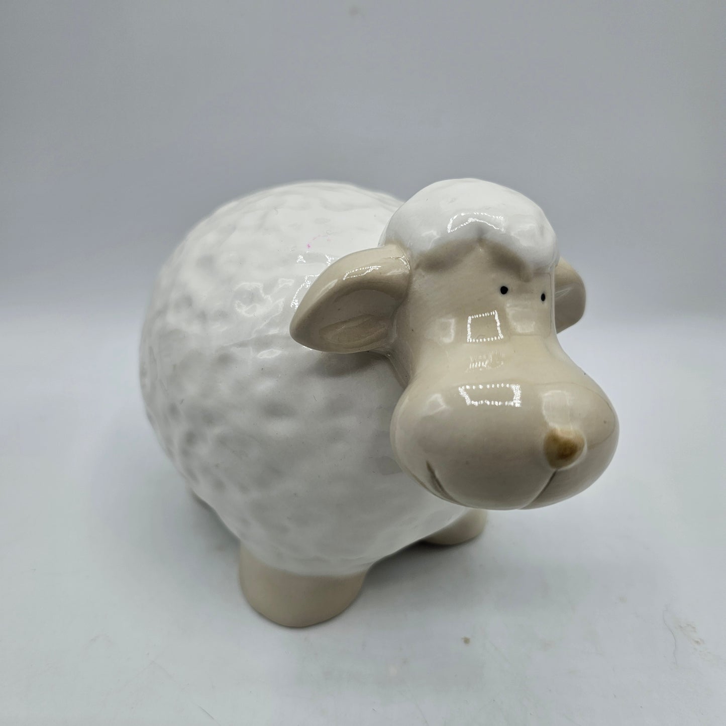 Ceramic Kitschy Lamb or Sheep Figurine