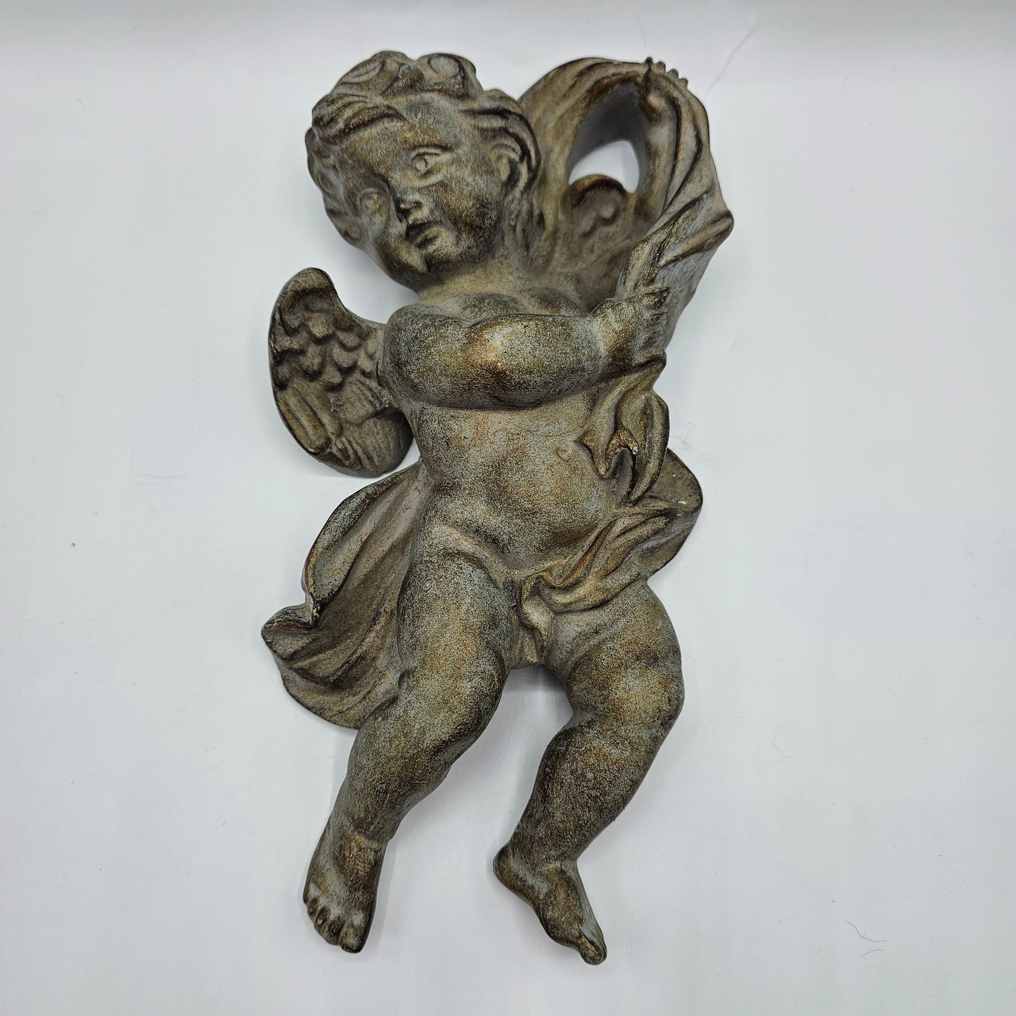 Wall Hanging Resin Neoclassical Cherub / Angel