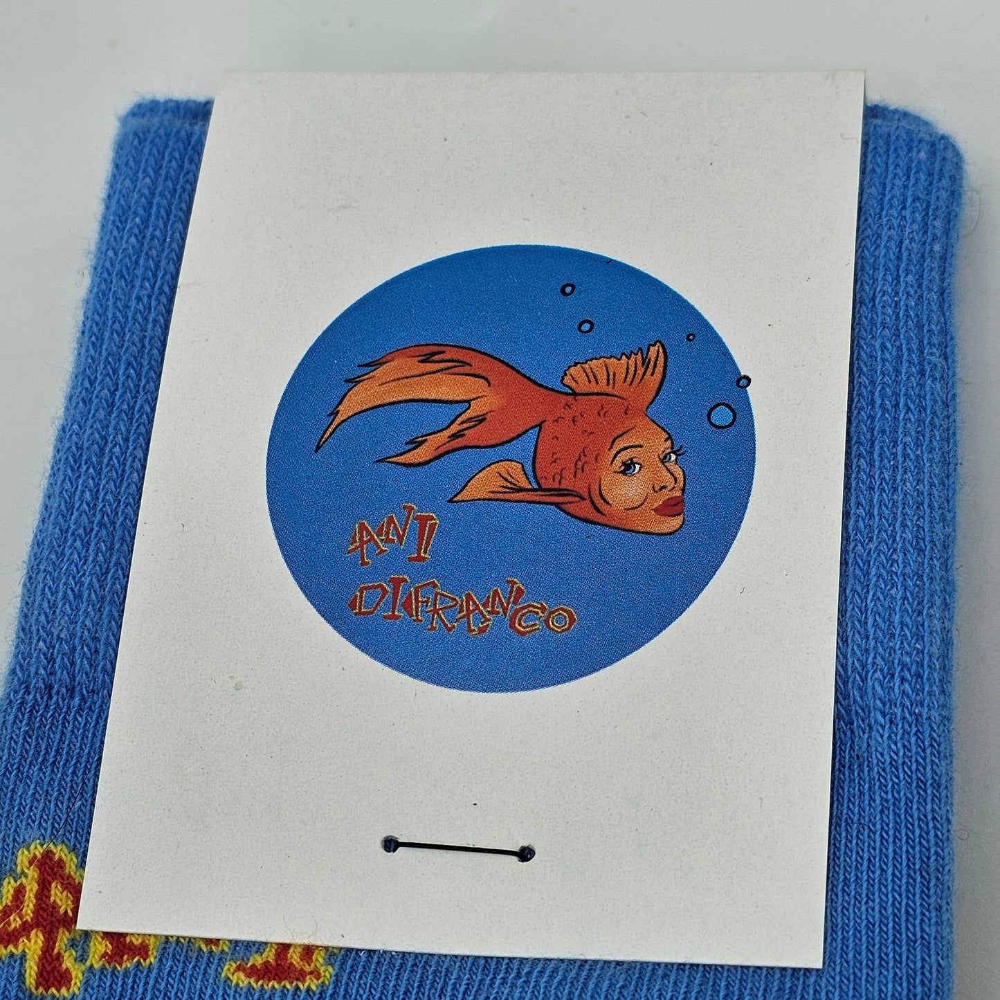 Ani Di Franco Womens Fish Socks