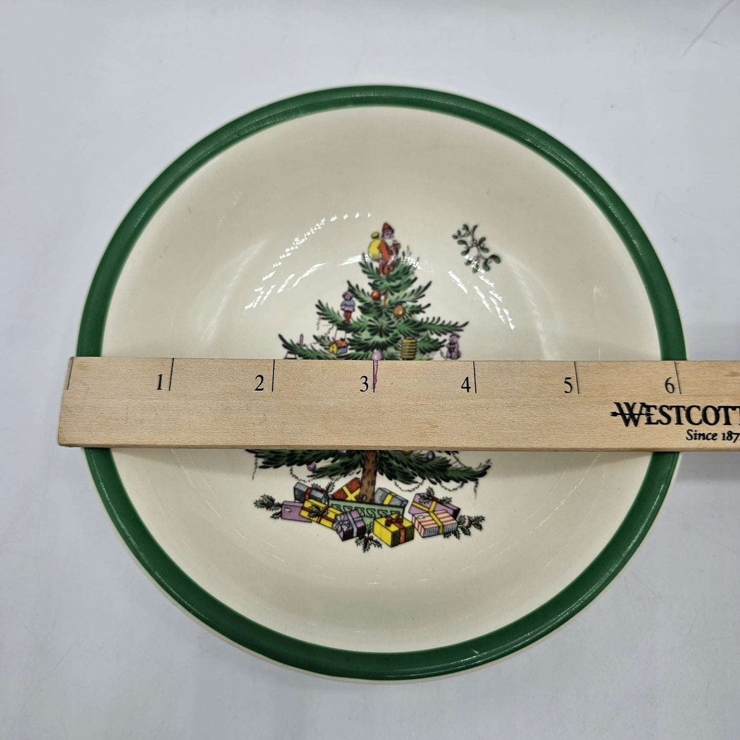 Vintage Spode Christmas Tree Cereal Bowl - Made in England