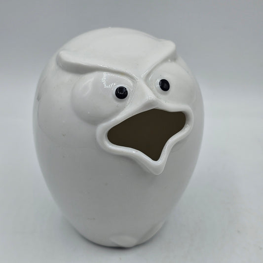 White Baby Bird Ceramic Creamer