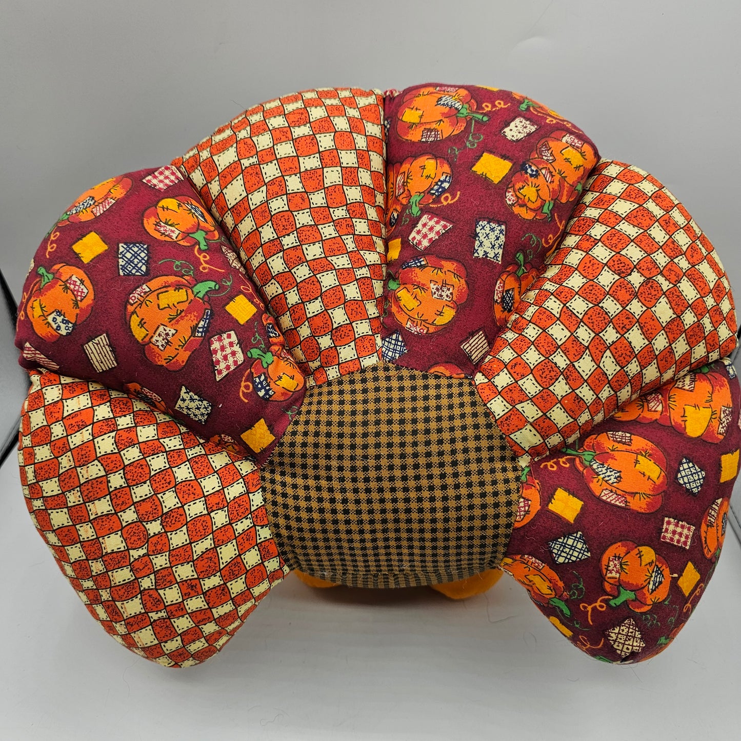 Hand Made Fall Turkey Plush 12"