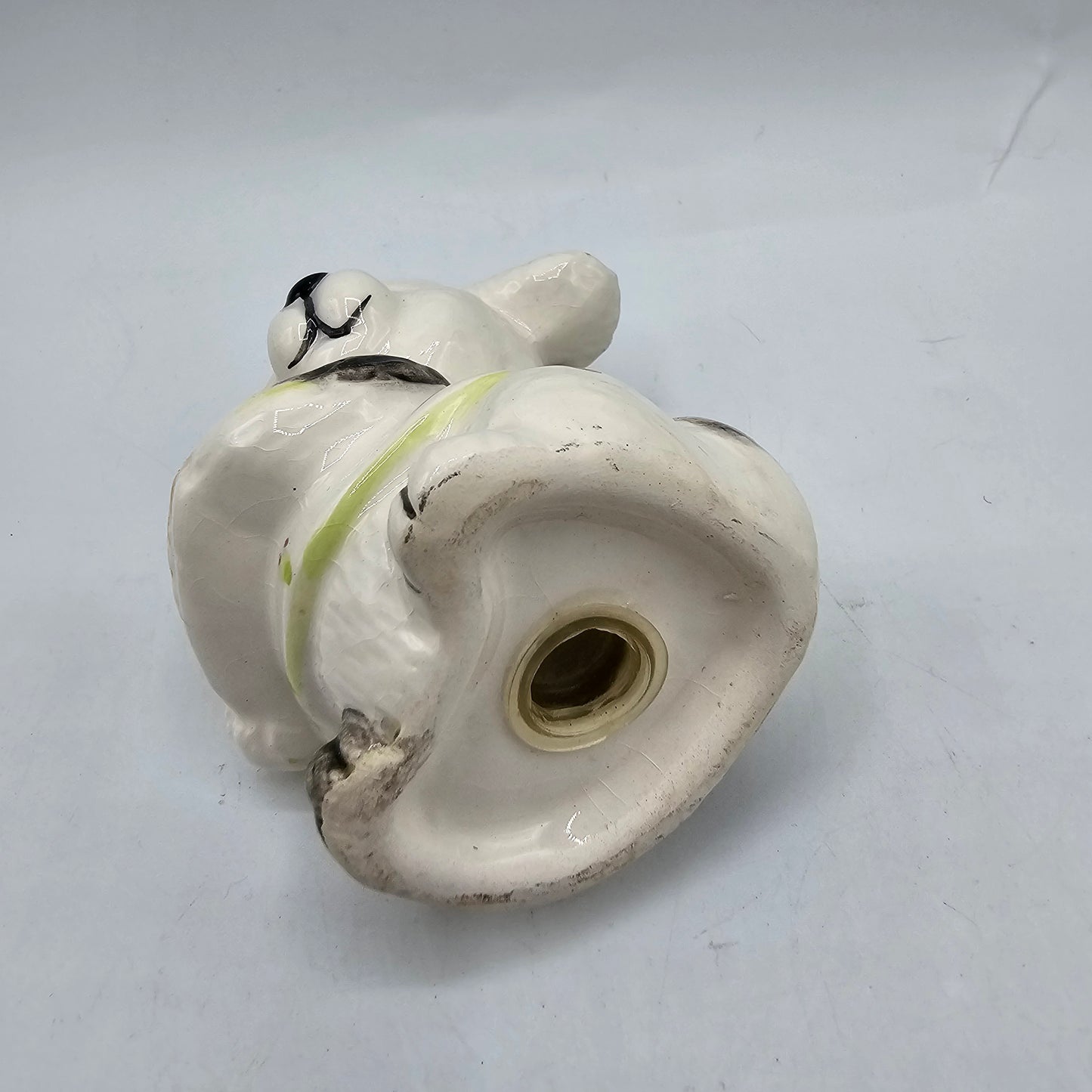 Vintage Puppy Dog Single Ceramic Shaker