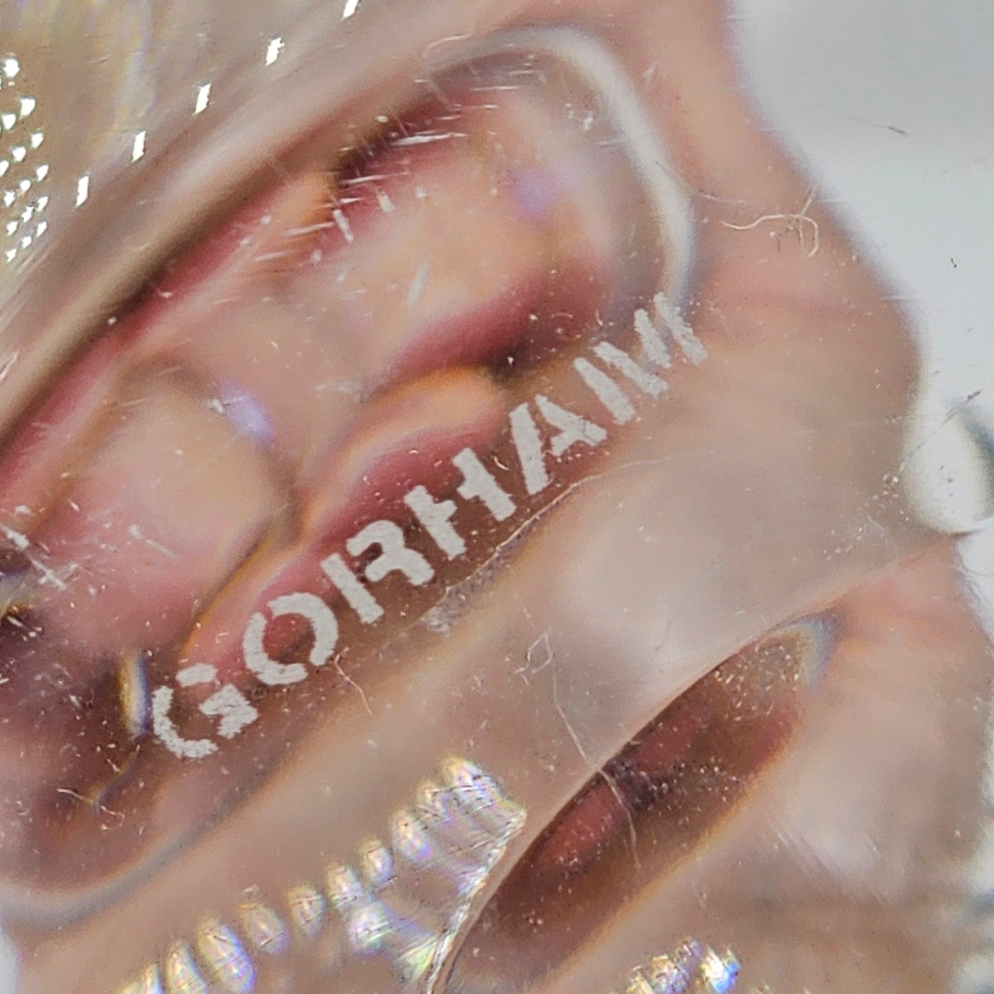 Vintage Gorham Lead Crystal Pitcher / Water Jug or Vase