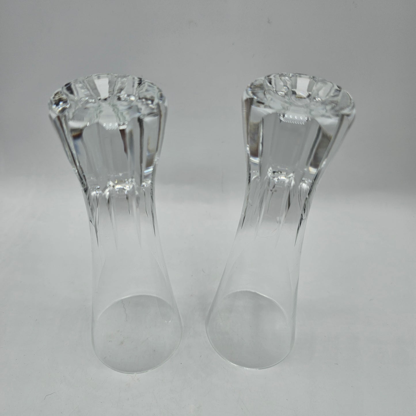 Rosenthal Patricia Crystal Champagne Flutes - Vintage 1950's - Set of 2 (perfect condition)