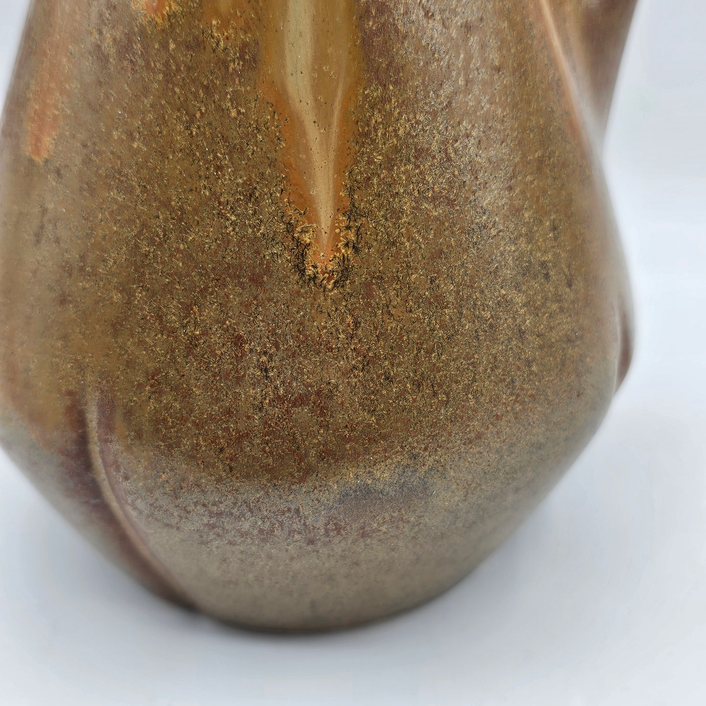 French Art Pottery Fire Glazed Water Jug by Denbac, Circa 1915