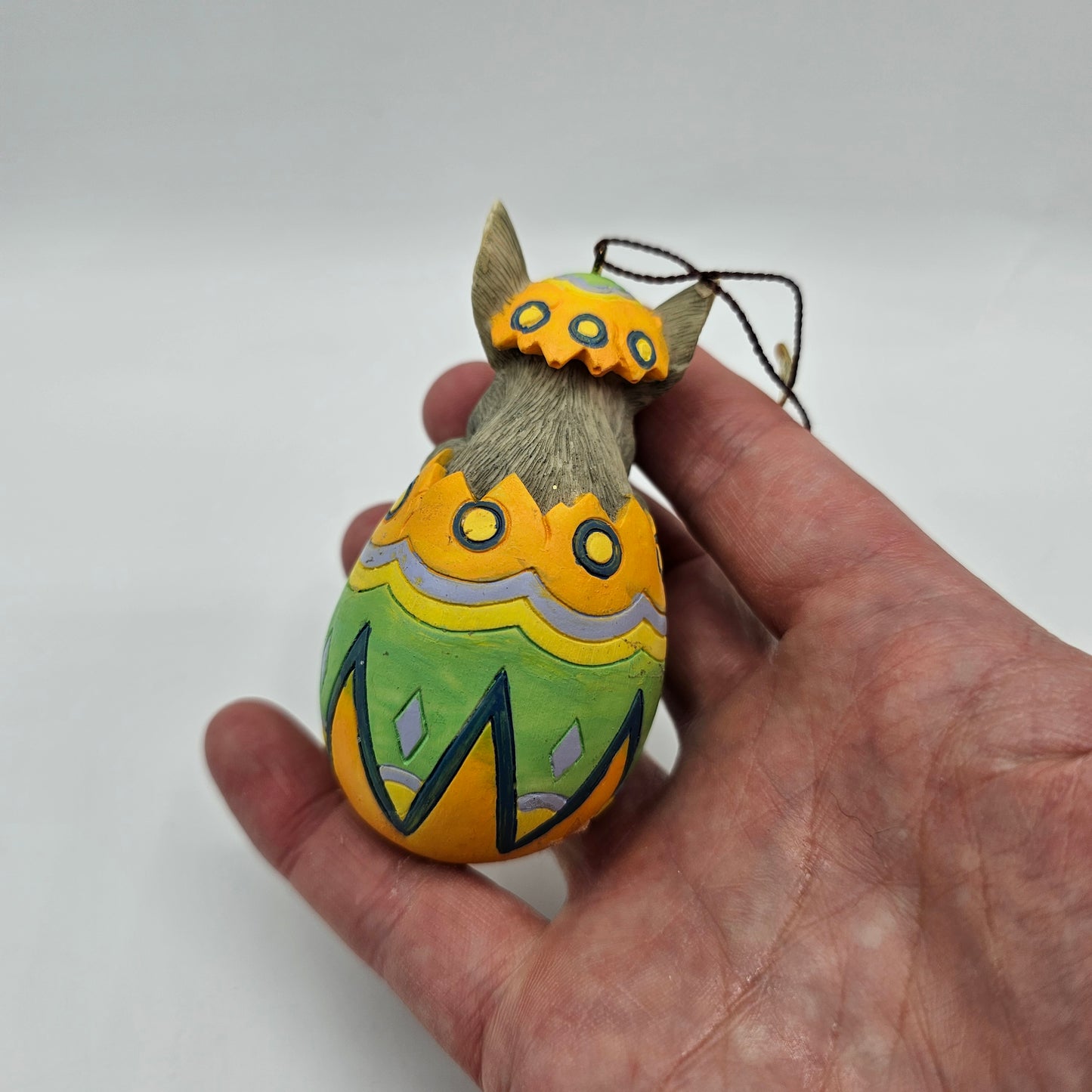 Bunny Easter Egg Ornament by Charming Tails