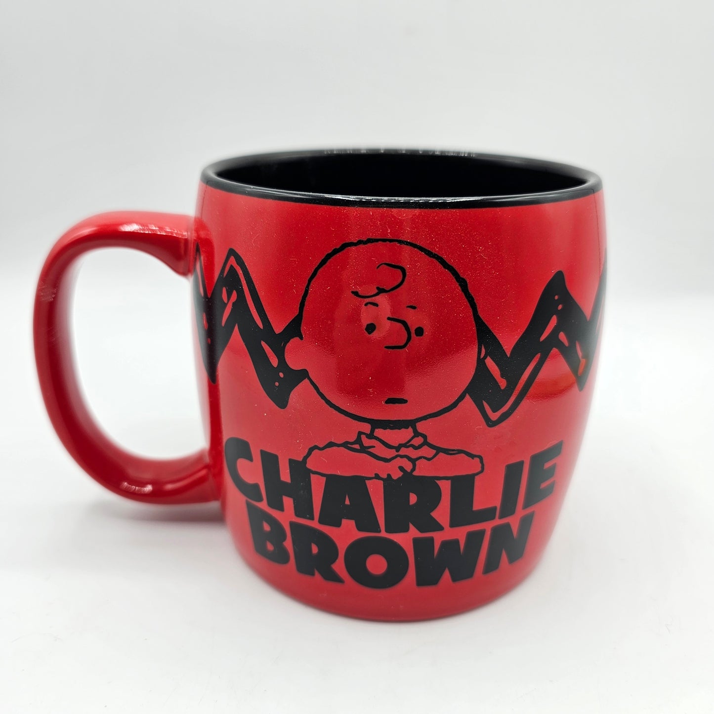 Red Charlie Brown Oversized Mug by Peanuts