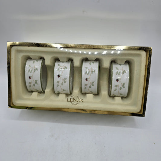 Lenox Butterfly Meadow Napkin Rings - Set of 4
