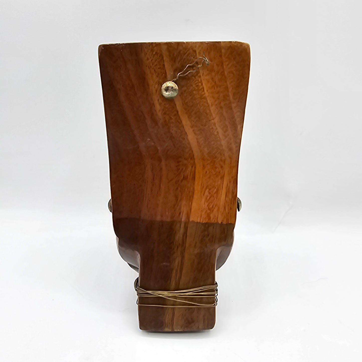 Carved Wood African Bust Wall Hanging