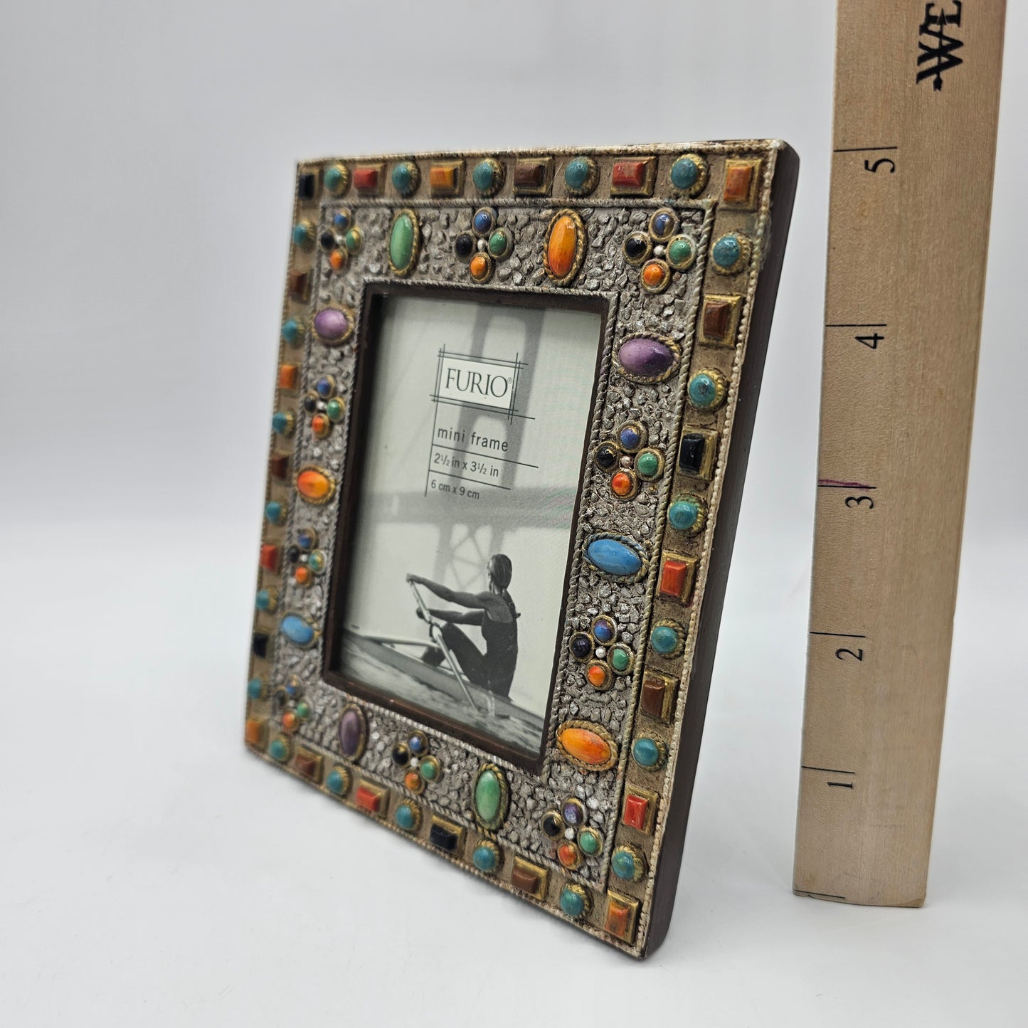 Fancy Picture Frame for 2.5" x 3.5# Picture - by Furio