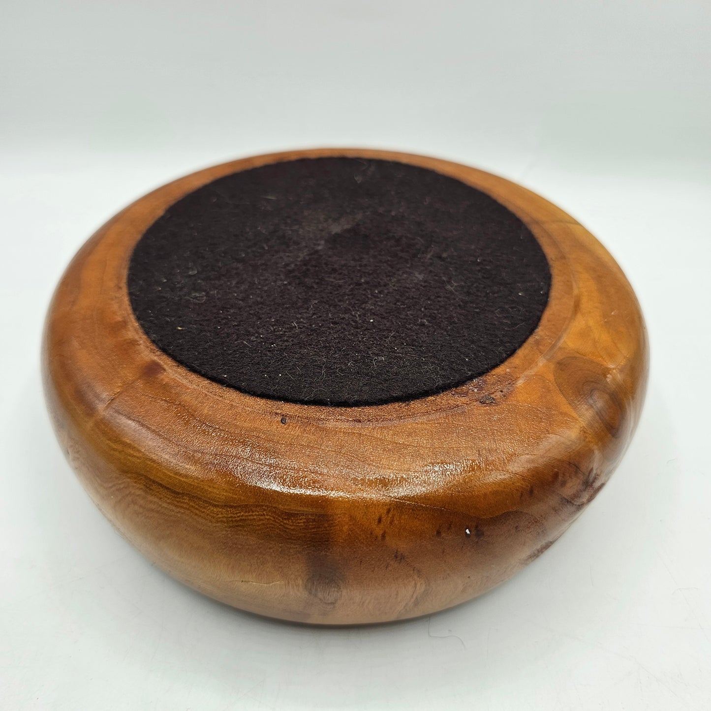 Carved Teak Wood Nut Dish, Metal Nut Crackers, and 2 Nut Picks