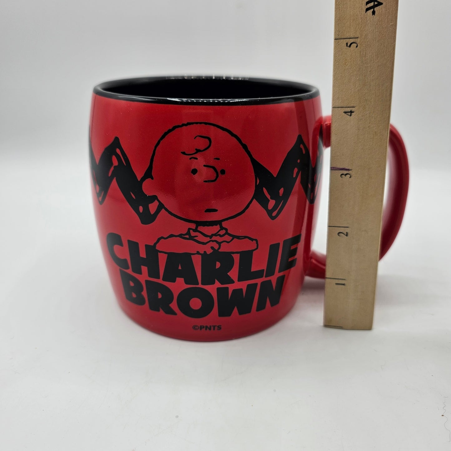 Red Charlie Brown Oversized Mug by Peanuts