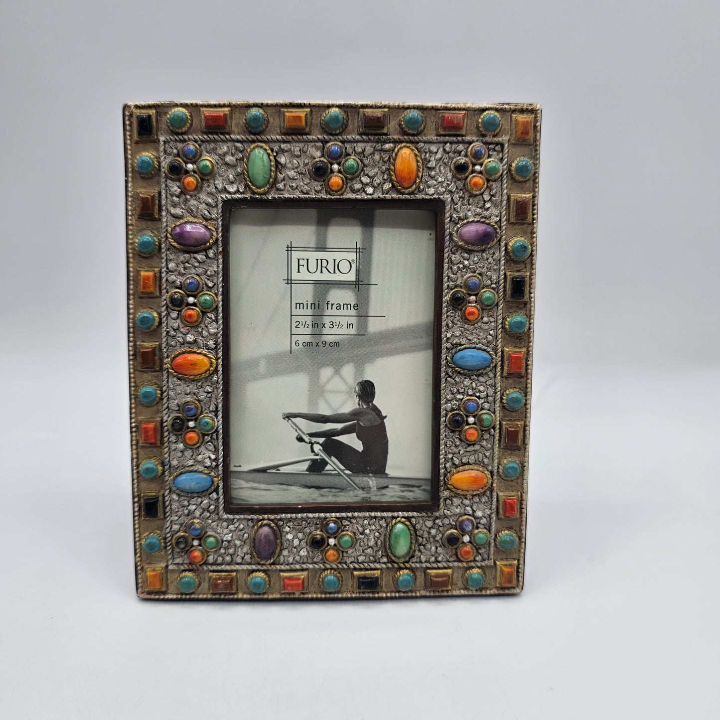 Fancy Picture Frame for 2.5" x 3.5# Picture - by Furio