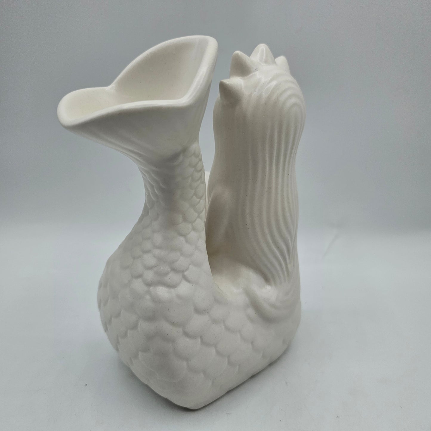 Jonathan Adler for Partylite Mermaid Tealight Candle Holder in White Ceramic