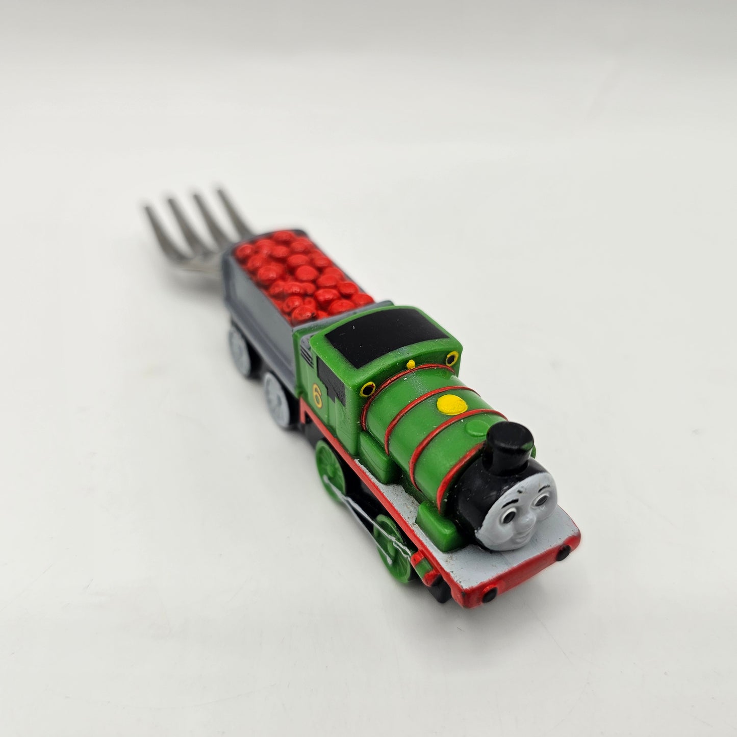 Thomas the Train, Figural Toddler Kids Fork - Percy Engine