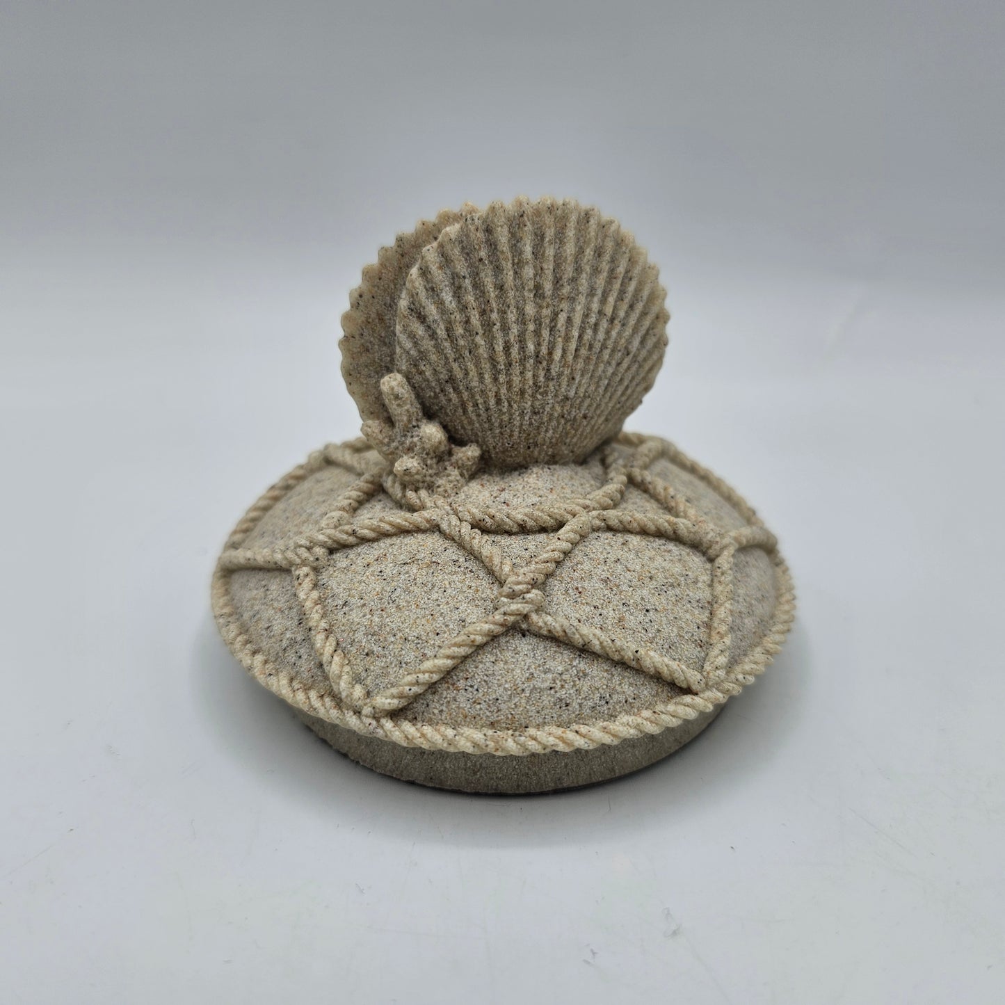 Yankee Candle Natical Shell Candle Topper Lid for 3" Candle