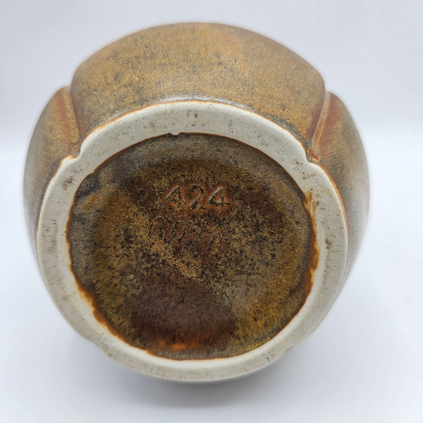 French Art Pottery Fire Glazed Water Jug by Denbac, Circa 1915