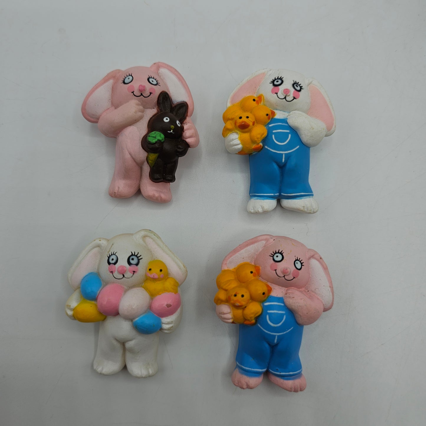 Easter Bunny Pins - Set of 4
