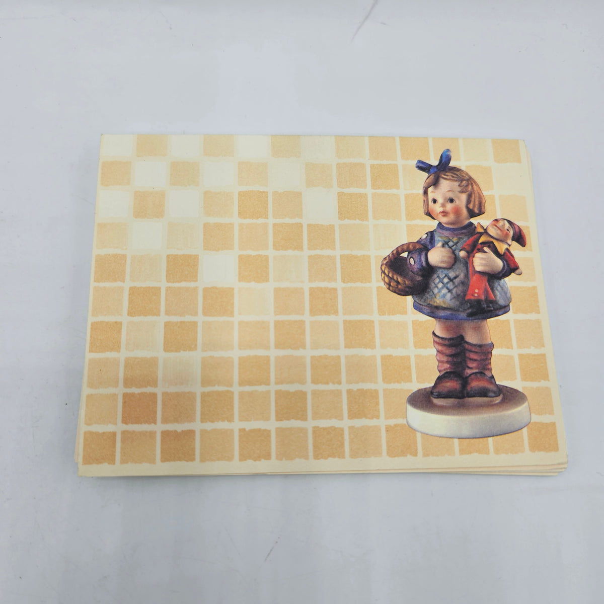 Hummel Goebel Collectors Club - 16 Blank Note Cards Envelopes Sticker Seals Double Fold