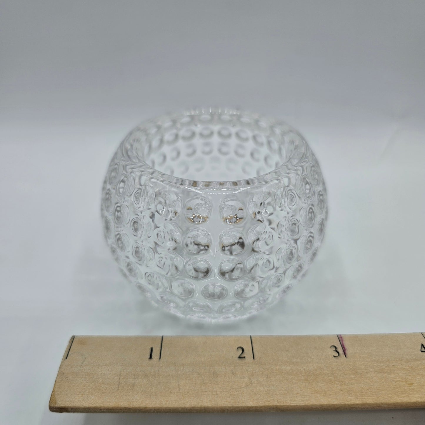 Crystal Golf Ball Votive Candle Holder