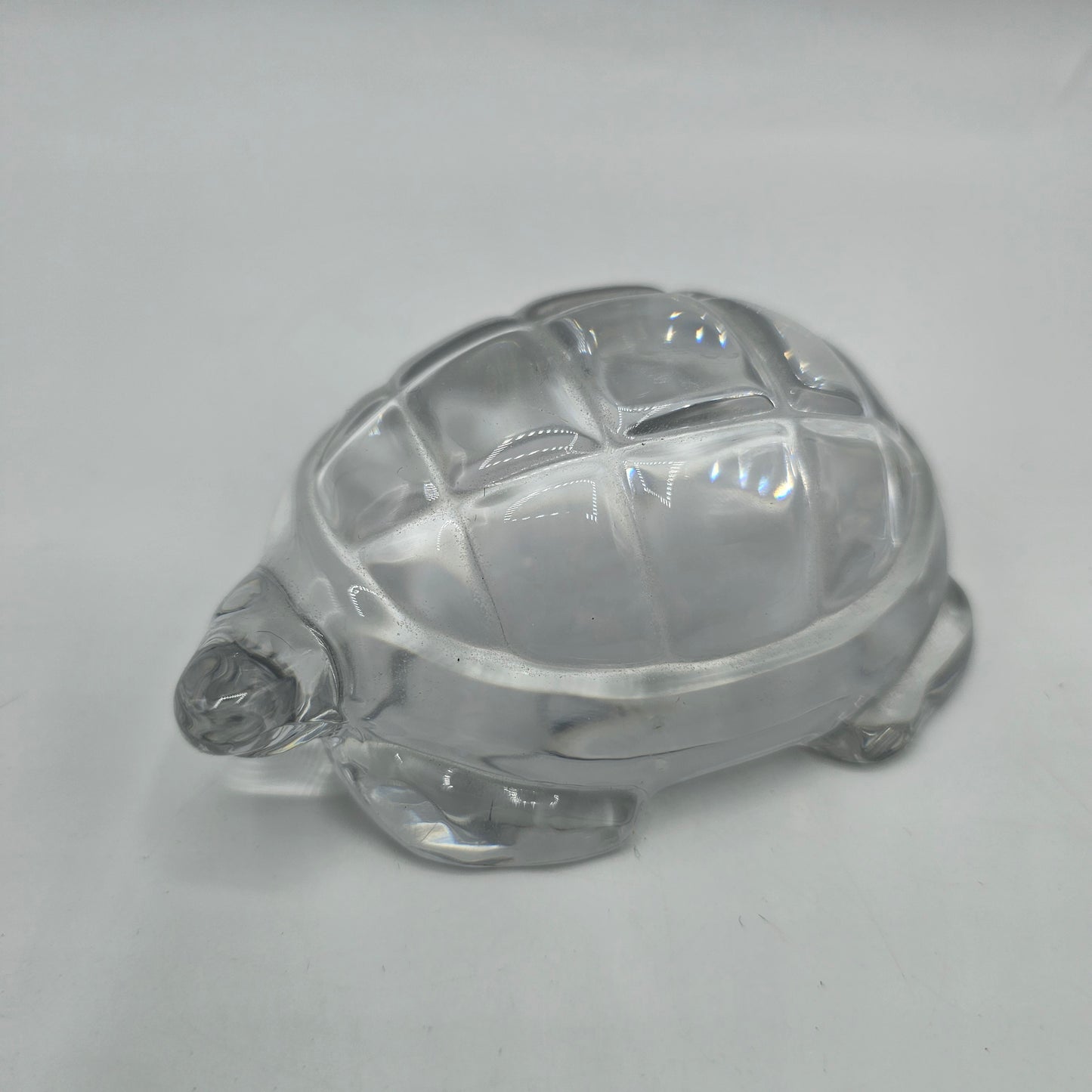 Baccarat Crystal Tortoise or Turtle (damage noted)