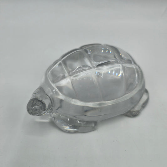 Baccarat Crystal Tortoise or Turtle (damage noted)