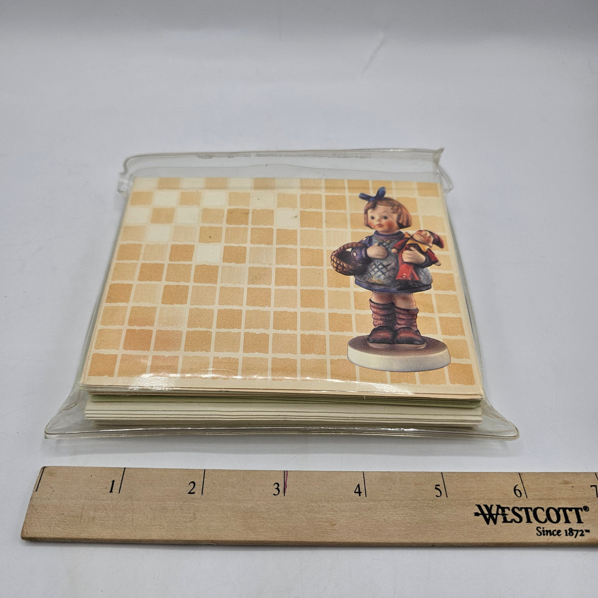 Hummel Goebel Collectors Club - 16 Blank Note Cards Envelopes Sticker Seals Double Fold