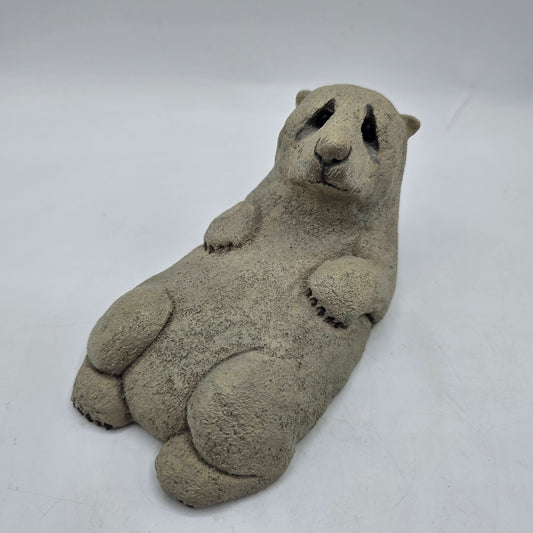Hallmark Lou Rankins Little Creations 1994 Reclining Bear McKinley 5"