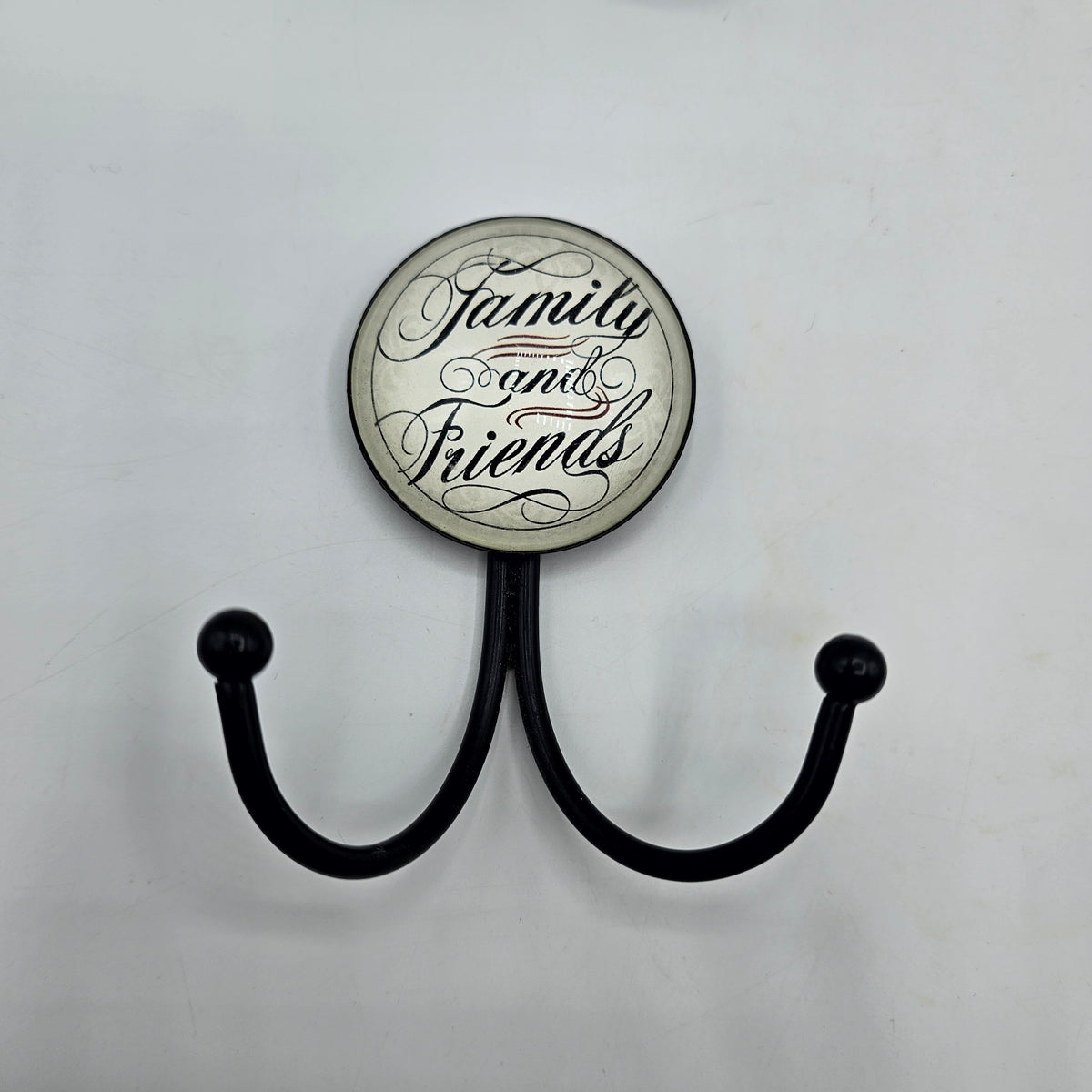 Metal and Button Coat Hooks to Welcome Family and Friends - Set of 3