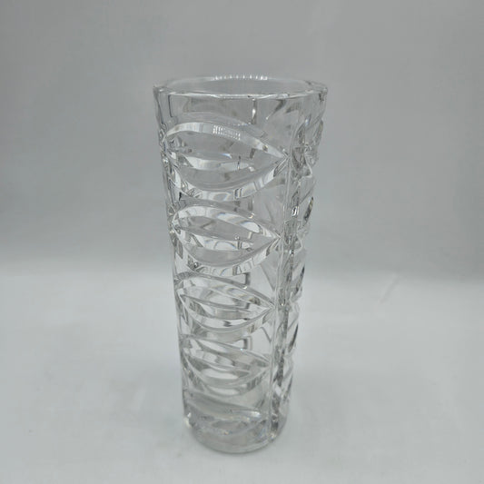 Vintage Cut Lead Crystal Bud Vase
