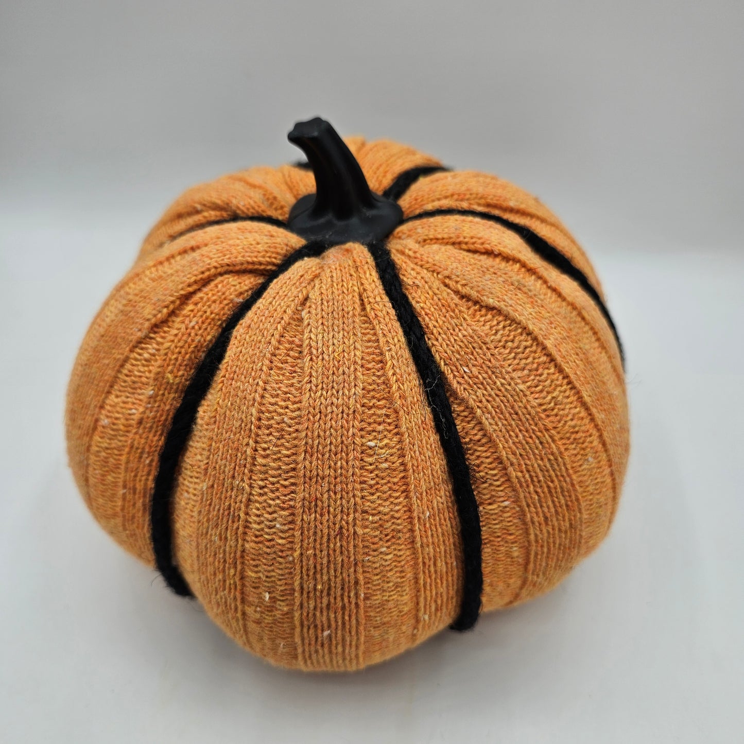Plaid Pumpkin Decor - Set of 3