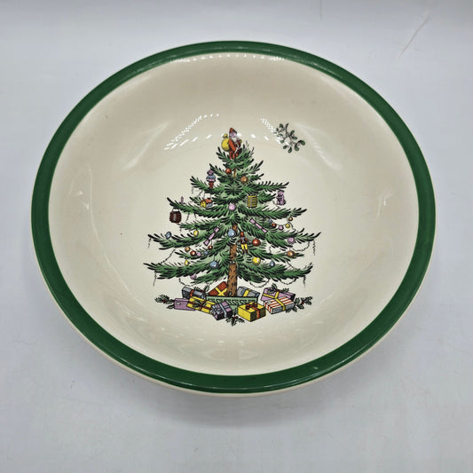 Vintage Spode Christmas Tree Cereal Bowl - Made in England