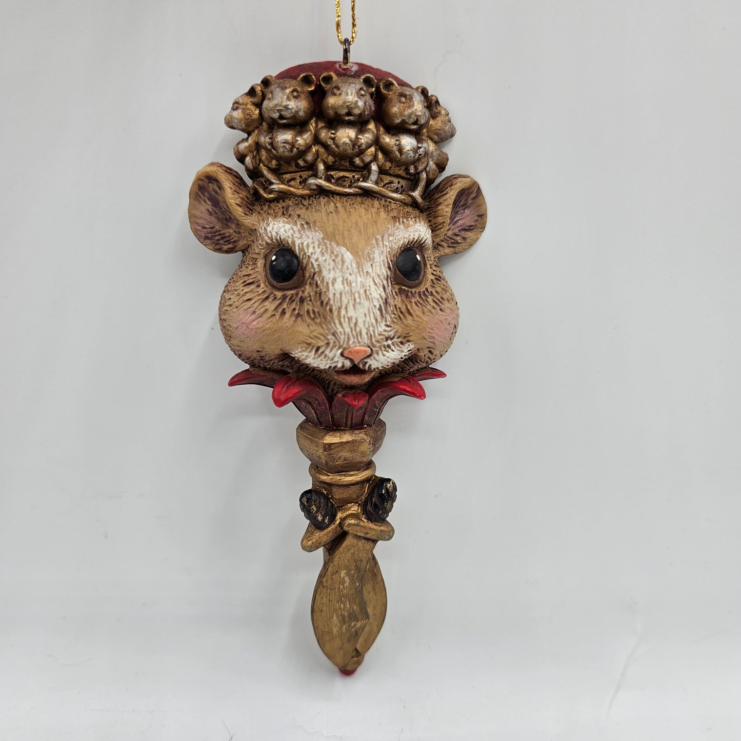 The Nutcracker's Mouse King Resin Christmas Tree Ornament