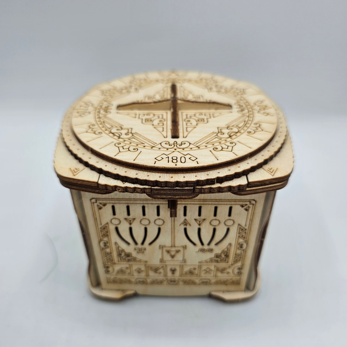Secret Lock Wooden Puzzle Box