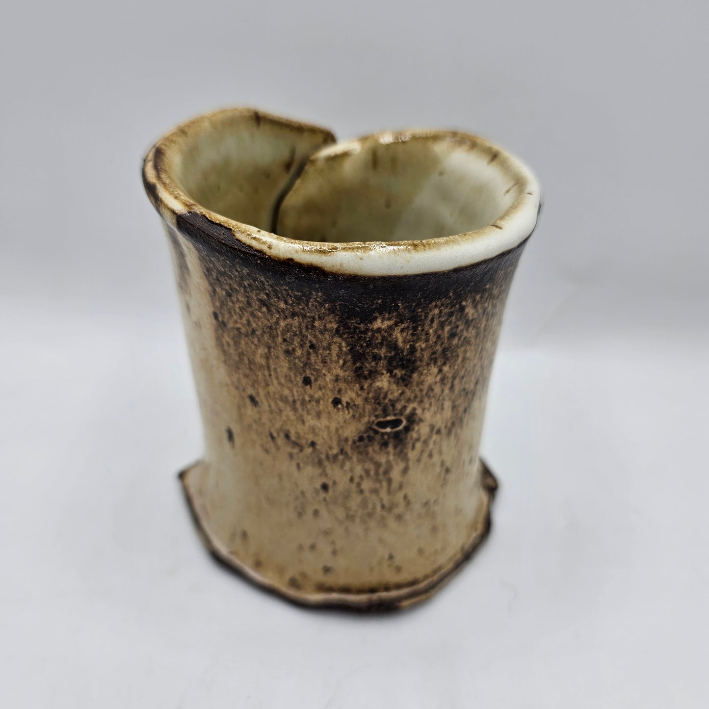 Art Pottery Fold Style Vase