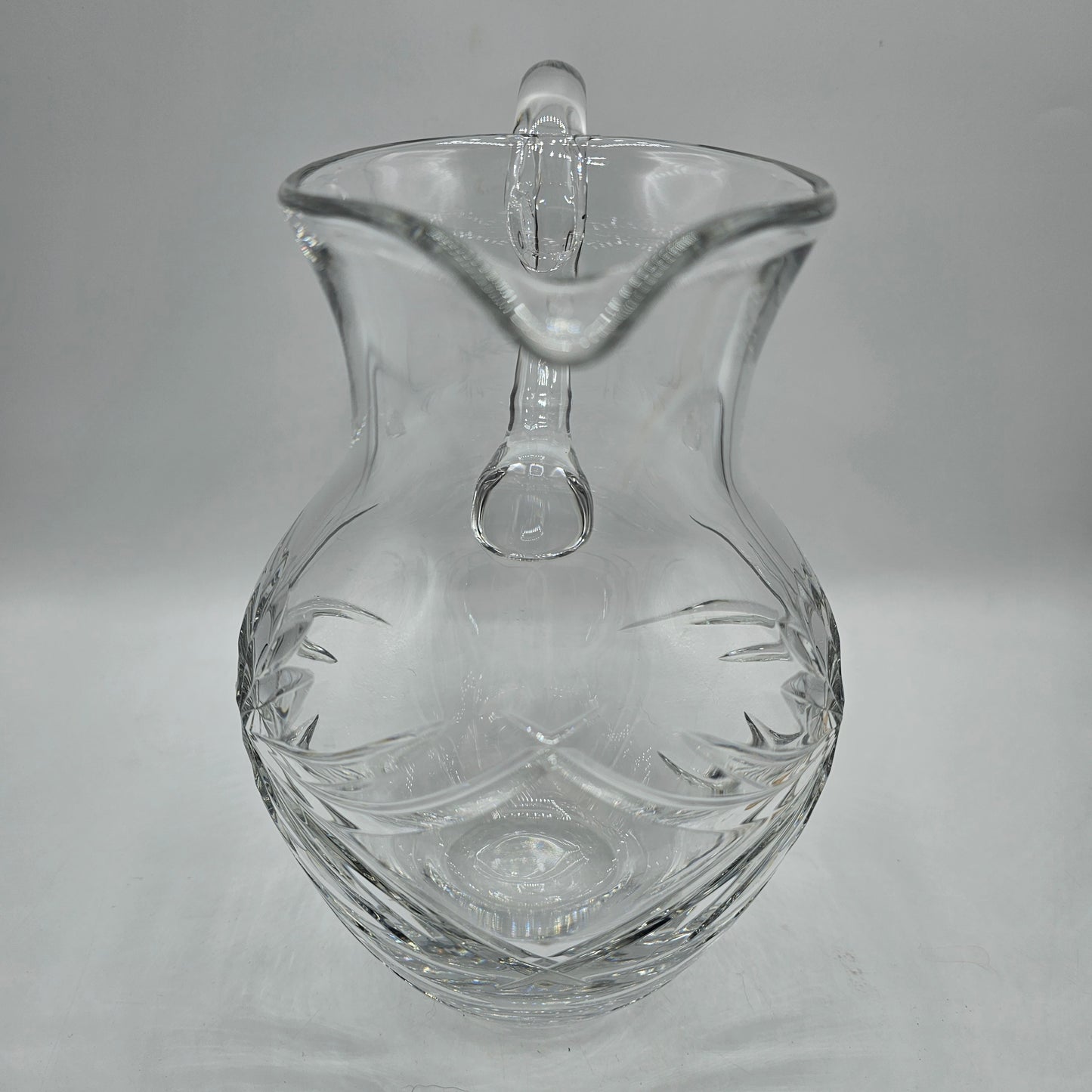 Vintage Gorham Lead Crystal Pitcher / Water Jug or Vase