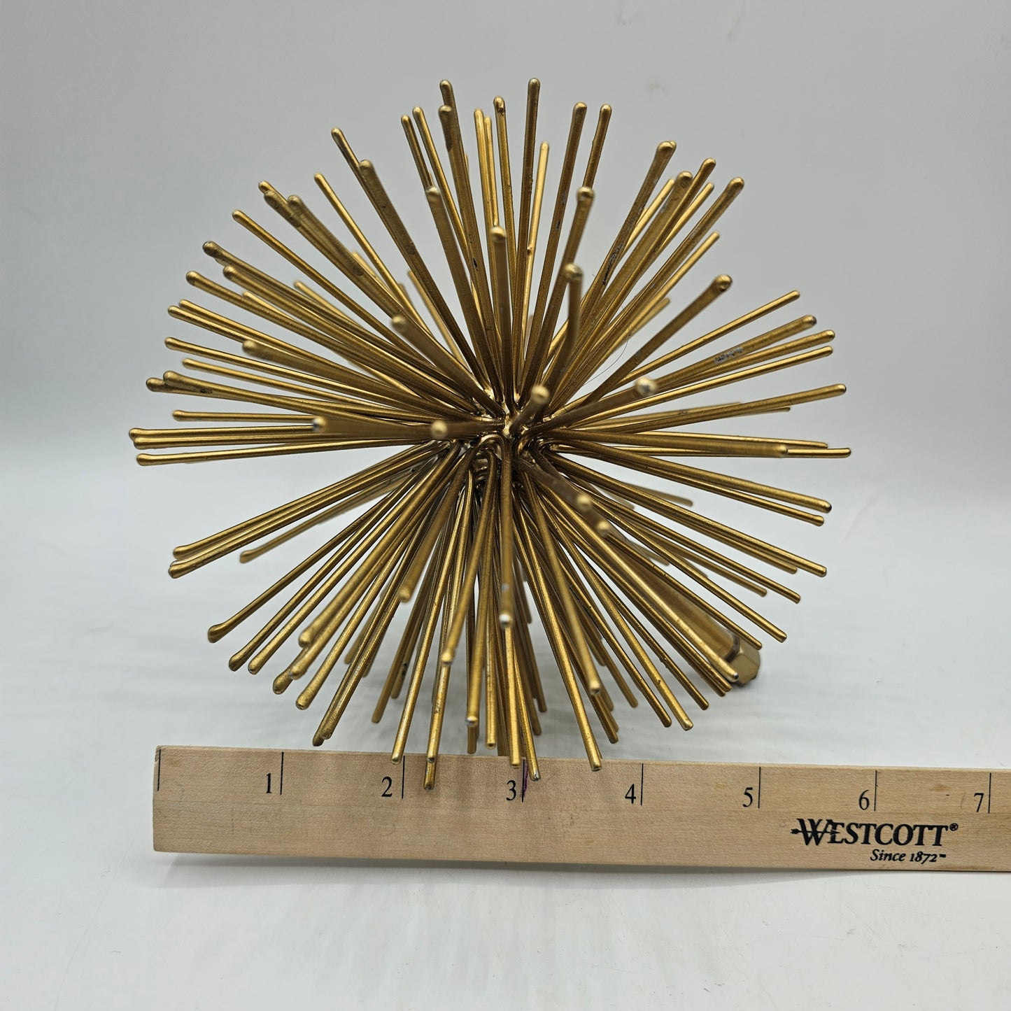 Vintage Gold Starburst / Sea Urchin Decor