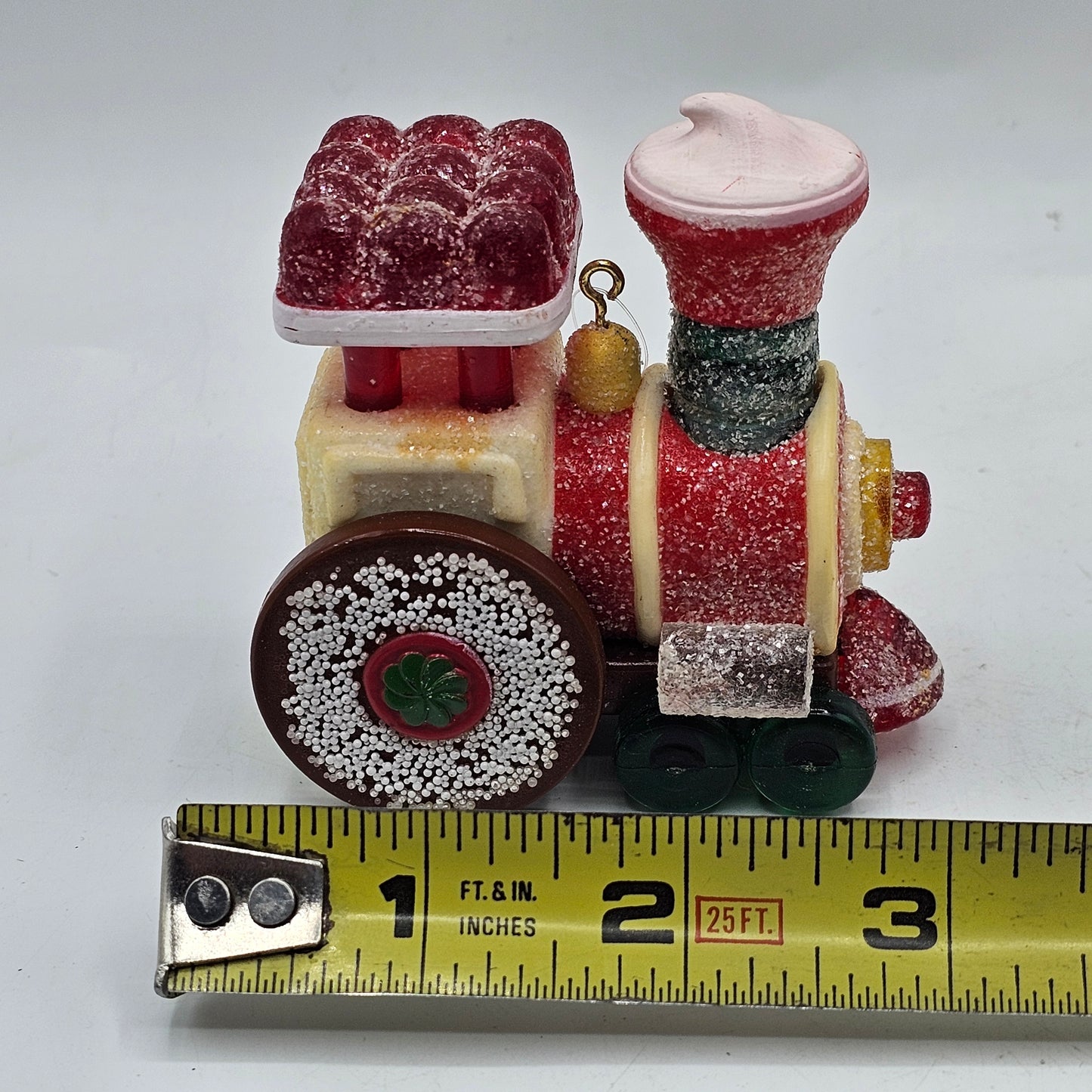 Vintage Sweets and Candy Train Engine Hallmark Christmas Tree Ornament 1981